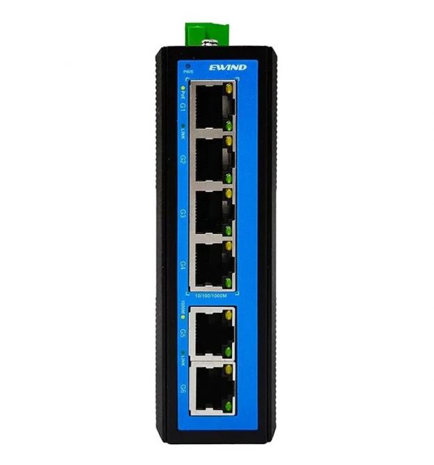 Коммутатор 6 портов неуправляемый Ewind EW-PIS1806GE