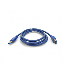 Подовжувач USB 3.0 AM - AF, 1.5m, Blue, Пакет