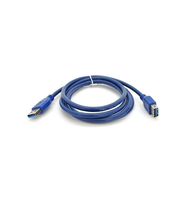 Подовжувач USB 3.0 AM - AF, 1.5m, Blue, Пакет