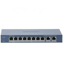 Коммутатор 8 портов неуправляемый Hikvision DS-3E0310HP-E(C) POE