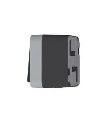 Перемикач IP55, сірий, 10АX-250В W.1