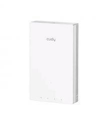 Точка доступу настінна WiFi 6 Cudy AP3000 Wall з підтримкою Mesh дводіапазонна гігабітна AX3000