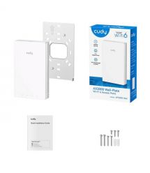 Стена точки доступа Wi -Fi 6 Cudy AP3000 стена с сетчатой ​​поддержкой диоксидальной гигабит ax3000