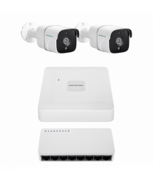 Комплект видеонаблюдения на 2 камеры GV-IP-K-W97/2 4MP