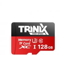 Карта Trinix 128GB MisroSDXC с SD -адаптером U3 V30 A1
