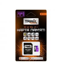 Trinix 256 ГБ карта памяти MisroSDXC с SD -адаптером U3 V30 A1