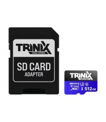 Карта пам’яті Trinix 512GB miсroSDXC з SD-адаптером U3 V30 A1