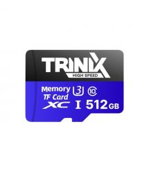 Карта Trinix 512GB MisroSdxc с SD -адаптером U3 V30 A1