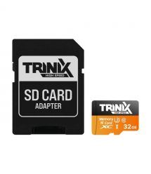 Карта Trinix 32GB MISDXC с SD -адаптером U3 V30 A1