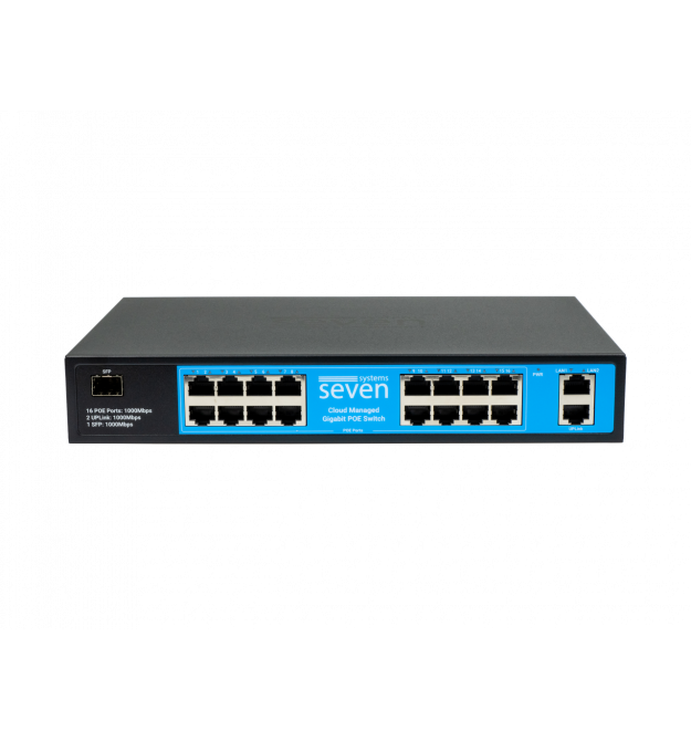 Облачно управляемый гигабитный 19-портовый PoE-коммутатор SEVEN GPS316