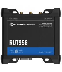 Промышленный сотовый маршрутизатор Teltonika RUT956 с 4G LTE, Wi-Fi, RS-232, RS-485