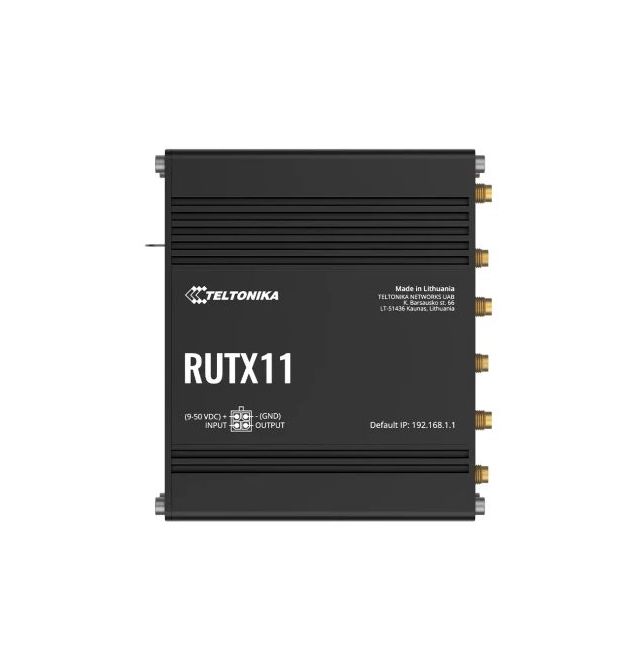 Промышленный сотовый маршрутизатор Teltonika RUTX11