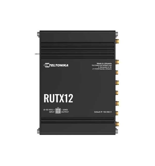 Промышленный сотовый маршрутизатор Teltonika RUTX12