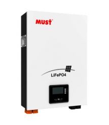 Литиевая аккумуляторная батарея Must LiFePO4 25.6В 100А•ч