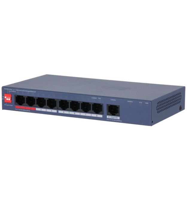Коммутатор 8 портов управляемый Dahua DH-CS4009-8ET1GT-110