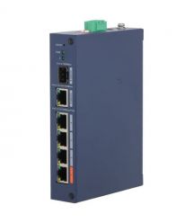 Коммутатор 4 порта управляемый Dahua DH-CHS4106-4ET-60 PoE