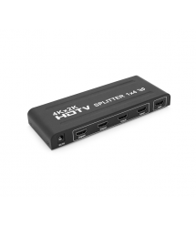 Активний HDMI сплітер 1-4 порти, 3D, 1080Р, 4Kx2K, 1,4 версія, DC5V - 2A Q20, Box