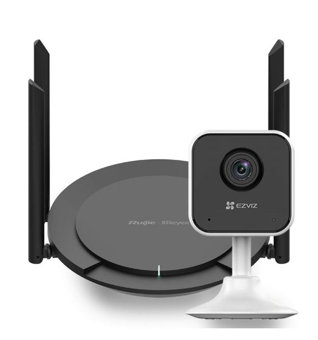 Комплект Ezviz CS-H1C (1080P) + Reyee RG-EW300 PRO
