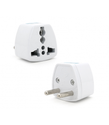 Перехідник на євророзетку TEFAL EU White, 2pin, 250V, 10A, в упаковці 20 штук, ціна за штуку, Q1000