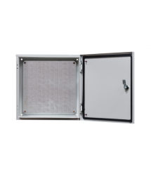 Корпус електротехнічний Pro ЩМП-500х400х200 -1.0 мм з монтажною панеллю 1,5мм, ступінь захисту IP 54, метал