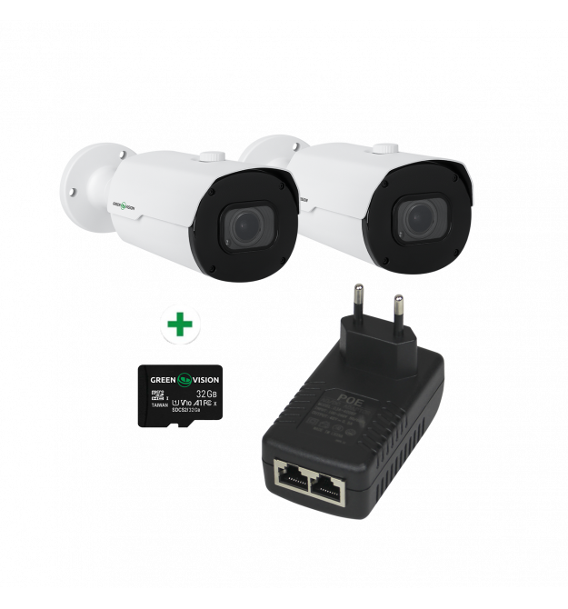 Комплект для управления и контроля доступа автотранспорта на 2 камеры GV-805