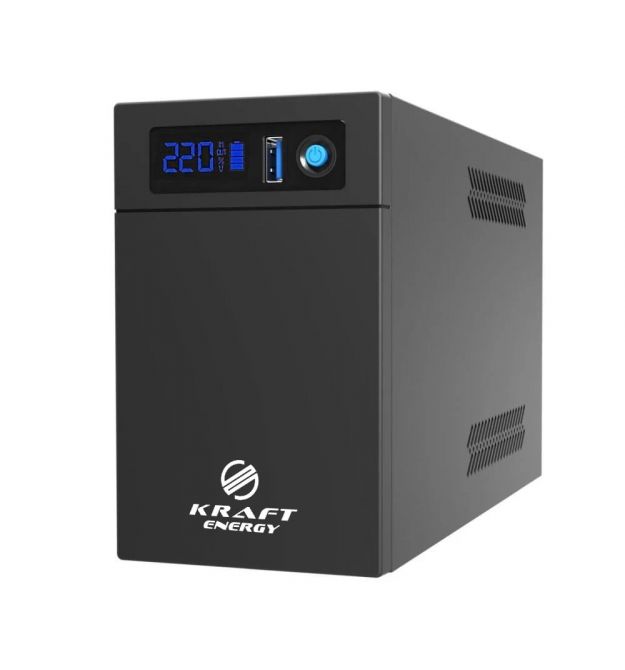 Джерело безперебійного живлення Kraft KRF-1200VA-720W(LED)LiFePO4 UPS