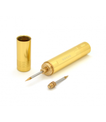 Акумуляторний бездротовий портативний паяльник, АКБ 18650 (2600мА) + 2 жала + зарядний пристрій, Gold