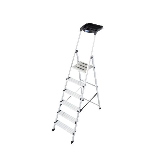 Стремянка KRAUSE Secury MultiGrip 6 ступеней (126542)