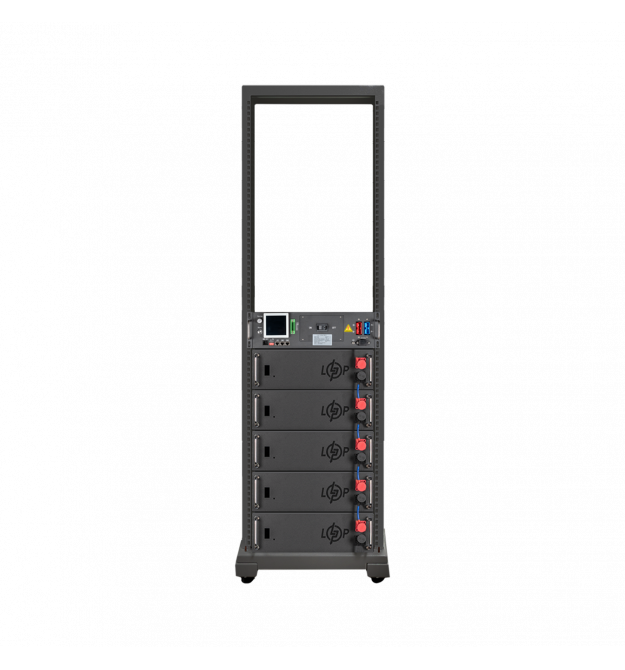 Аккумулятор LP LiFePO4 Battery HVM 256V 100Ah (25600 Wh) BMS 125А AB Lrack black
