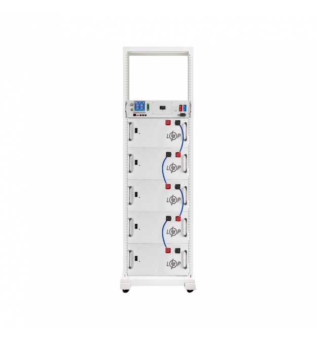 Акумулятор LP LiFePO4 Battery HVM 256V 280Ah (71680Wh) BMS 125А AB Lrack white