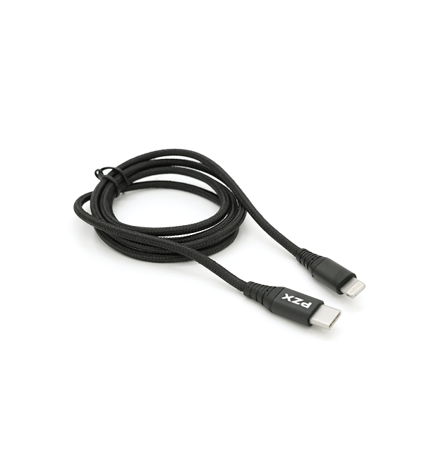 Кабель PZX V-109, Iphone to Type-C, 2.1A, Black, довжина 1.2м, BOX