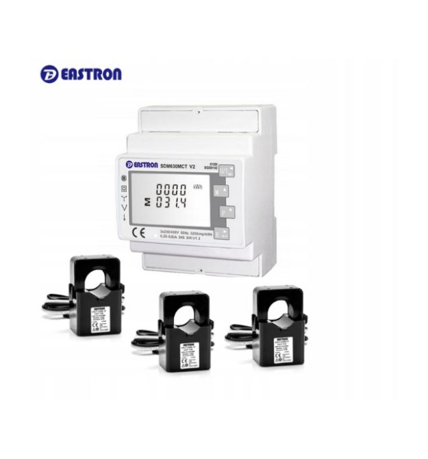 Счетчик-аналізатор мережі Eastron SDM 630MCT-ETL (ESCT-T36 300A - 1A)