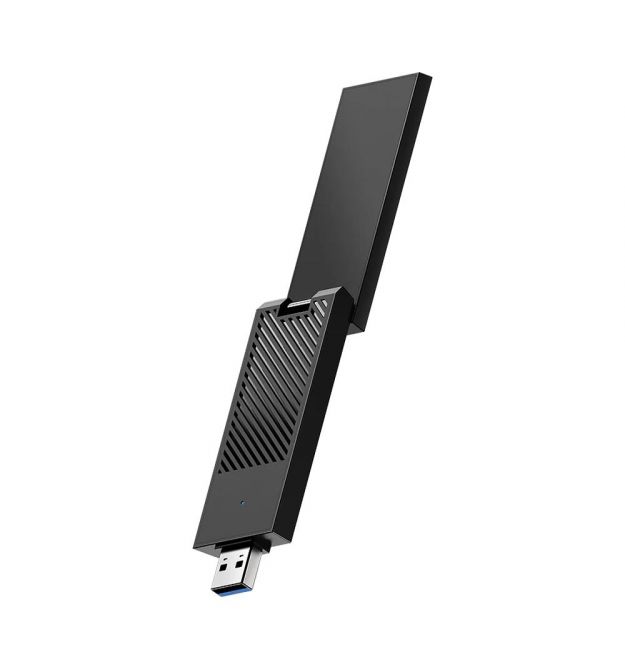 Адаптер WiFi 6E Cudy WU5400 тридіапазонний з USB 3.0 AX5400
