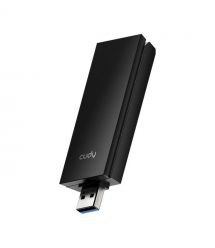 Адаптер WiFi 7 Cudy WU6500 тридіапазонний з USB 3.0 BE6500