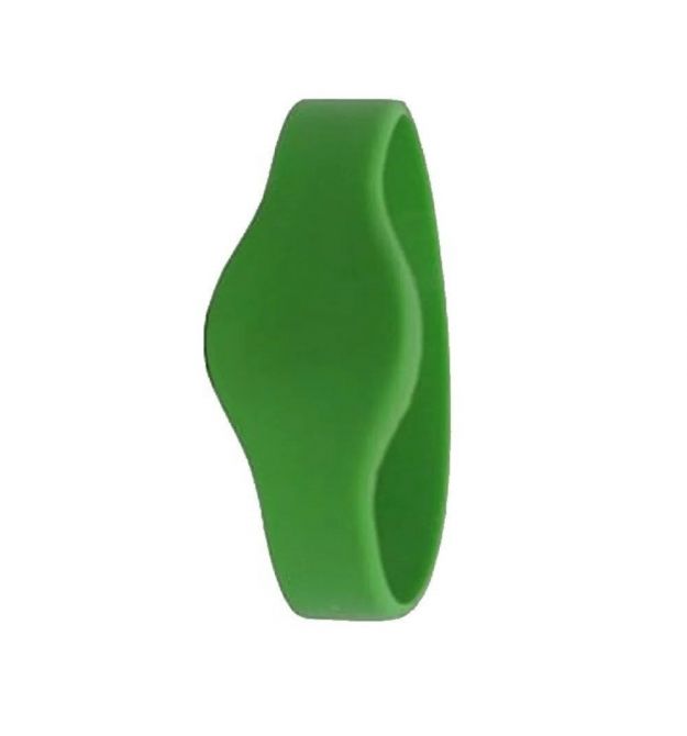 RFID браслет с чипом MIFARE SEVEN R-65 зеленый (74 мм)