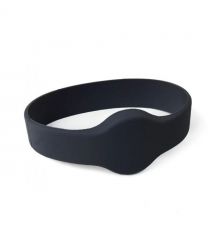 RFID браслет с чипом MIFARE SEVEN R-65 черный (74 мм)