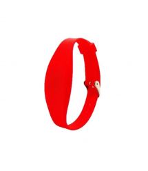 RFID браслет с чипом MIFARE SEVEN R-66 красный