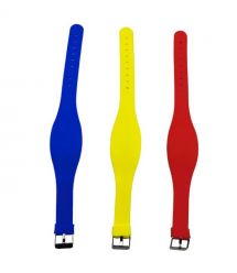 RFID браслет с чипом MIFARE SEVEN R-66 красный