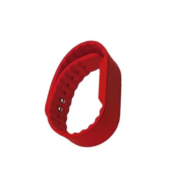 RFID браслет с чипом MIFARE SEVEN R-67 красный