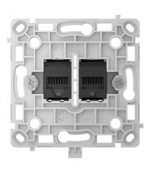 Механизм интернет розетки Ajax OutletCore (LAN) black