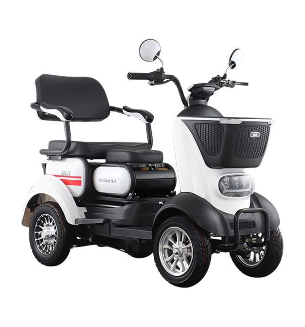 Електроскутер BOOM S2 білий 1000W 60V20AH для людей похилого віку та людей з особливими потребами