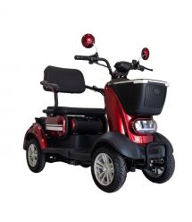 Електроскутер BOOM S2 червоний 1000W 60V20AH для людей похилого віку та людей з особливими потребами