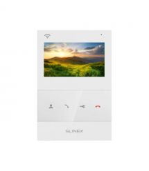 Відеодомофон Slinex SQ-04N Cloud white з Wi-Fi, детектором руху і записом відео