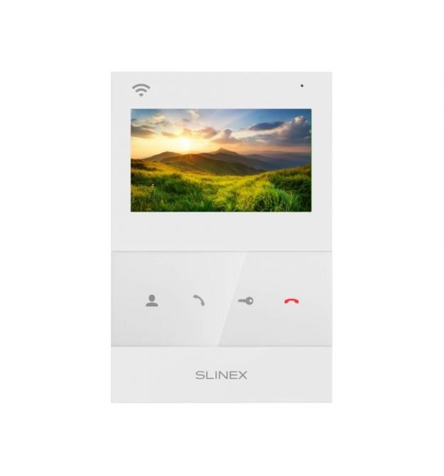 Відеодомофон Slinex SQ-04N Cloud white з Wi-Fi, детектором руху і записом відео