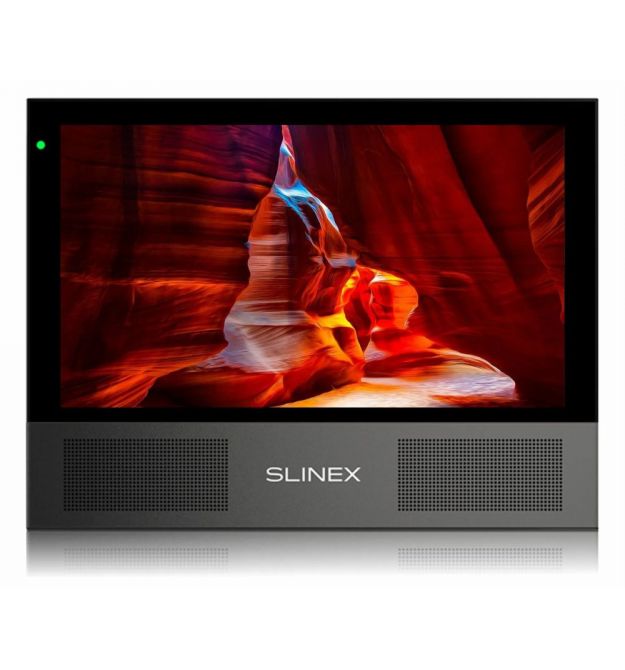 Відеодомофон Slinex Sonik 7 Cloud AI black з Wi-Fi, AI детектором руху і записом відео