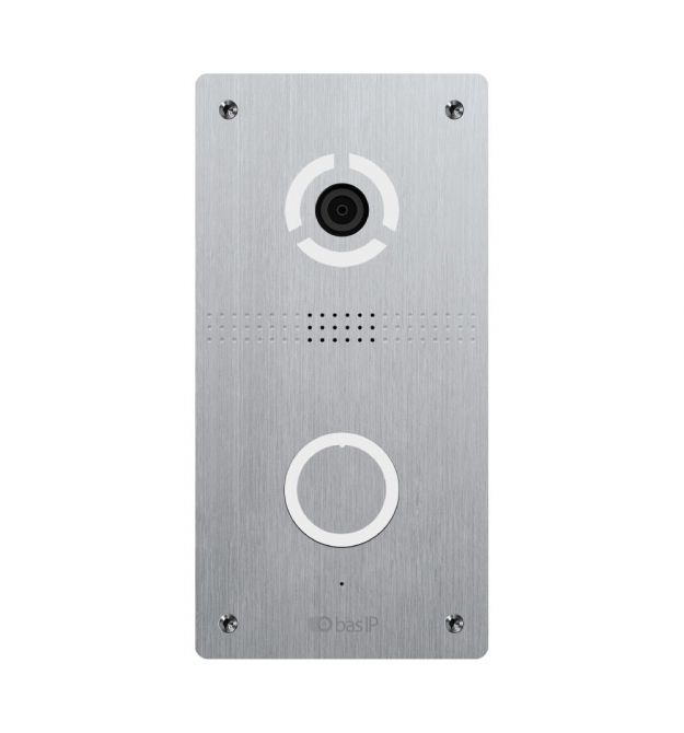 IP панель виклику Bas-IP AV-04FDI silver для IP-домофонів