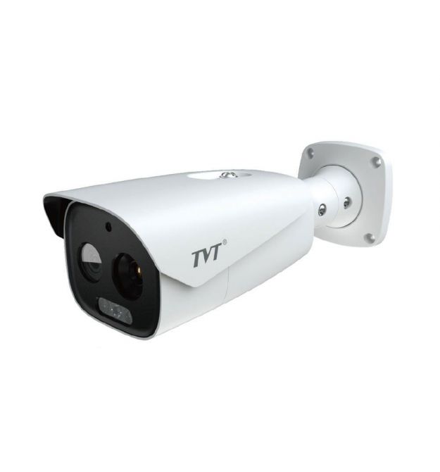 Тепловізійна IP-відеокамера TVT TD-5463E1-VT2(19-PE) Thermal 640*512 f-19mm Optical 5Mp f-8mm