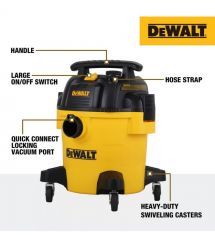 Пилосос мережевий DeWALT DXV20PC