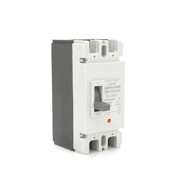 Двополюсний автомат постійного струму MCCB JSM1-250L - 2300, 200A, DC500-800V, 6kA