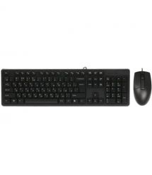 Комплект клавиатура+мышка A4Tech KK-3+OP-330 USB